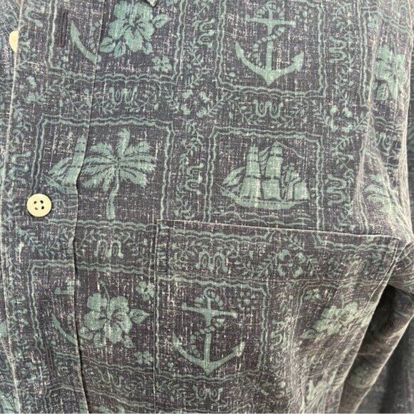 REYN SPOONER X BROOKS BROTHERS Hawaiian Button Down  Size Small - Picture 4 of 5
